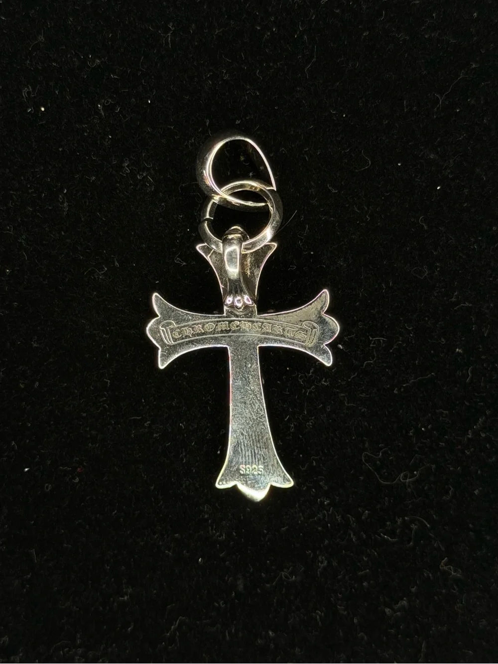 Chrome Hearts Big Floral Cross With Middle Cross Unisex Pendant